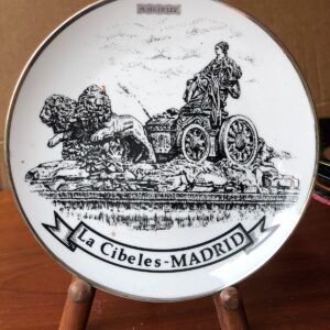 צלחת מזכרת La Cibeles Madrid